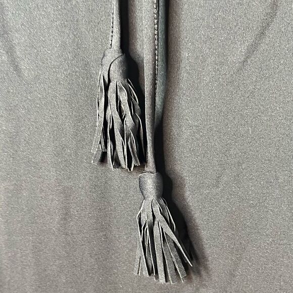 Women's Tommy Bahama Flounce Hem Tank Dress with Pockets Size Small - Black NEW - Picture 11 of 11